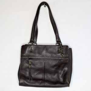 The Sak Alameda Dark Brown Leather Bag